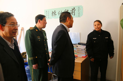 省高校后勤服務保障工作檢查組蒞臨我院指導，促進后勤管理水平再上新臺階